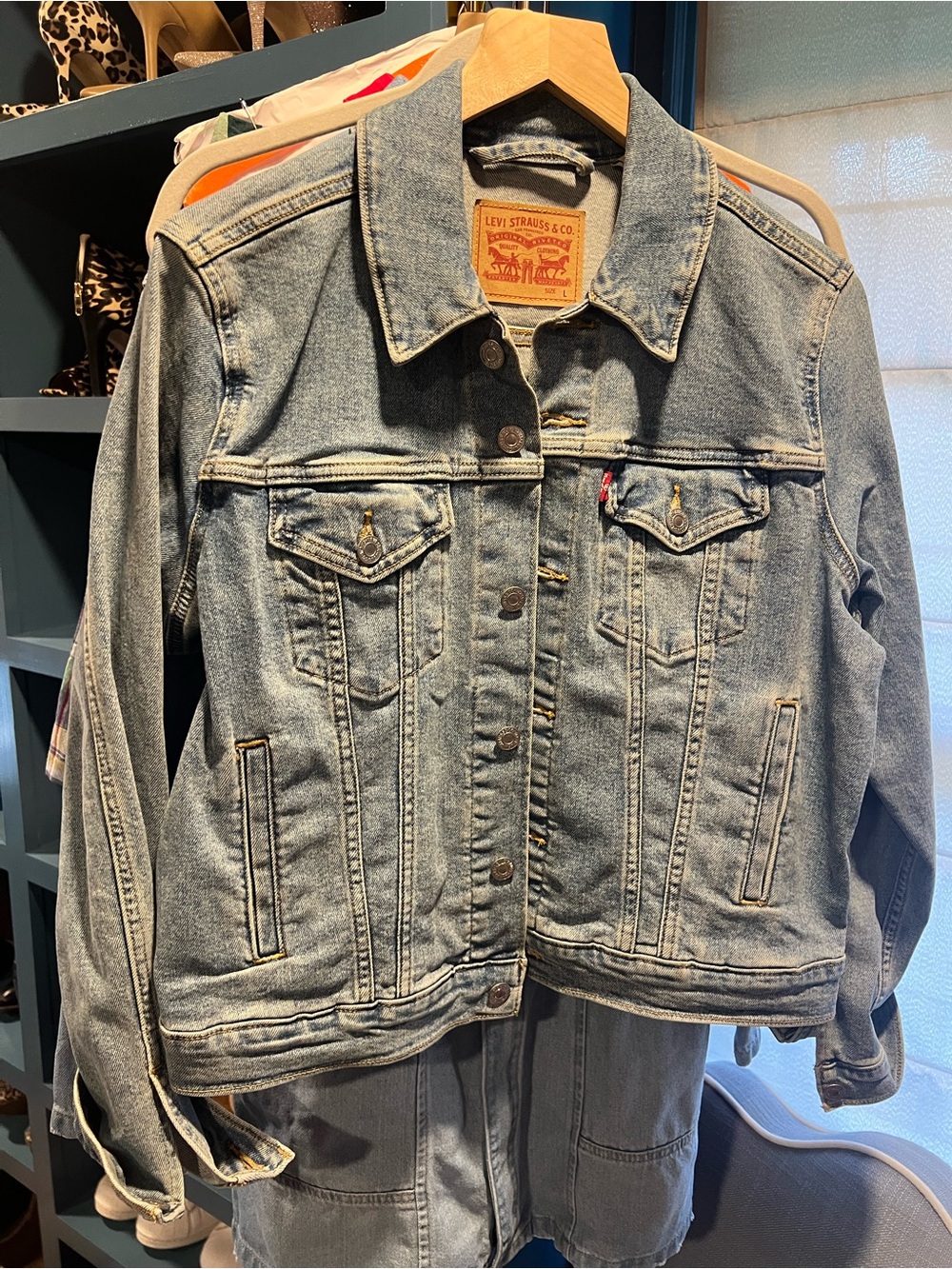 Levi's Light Blue Denim Trucker Jacket